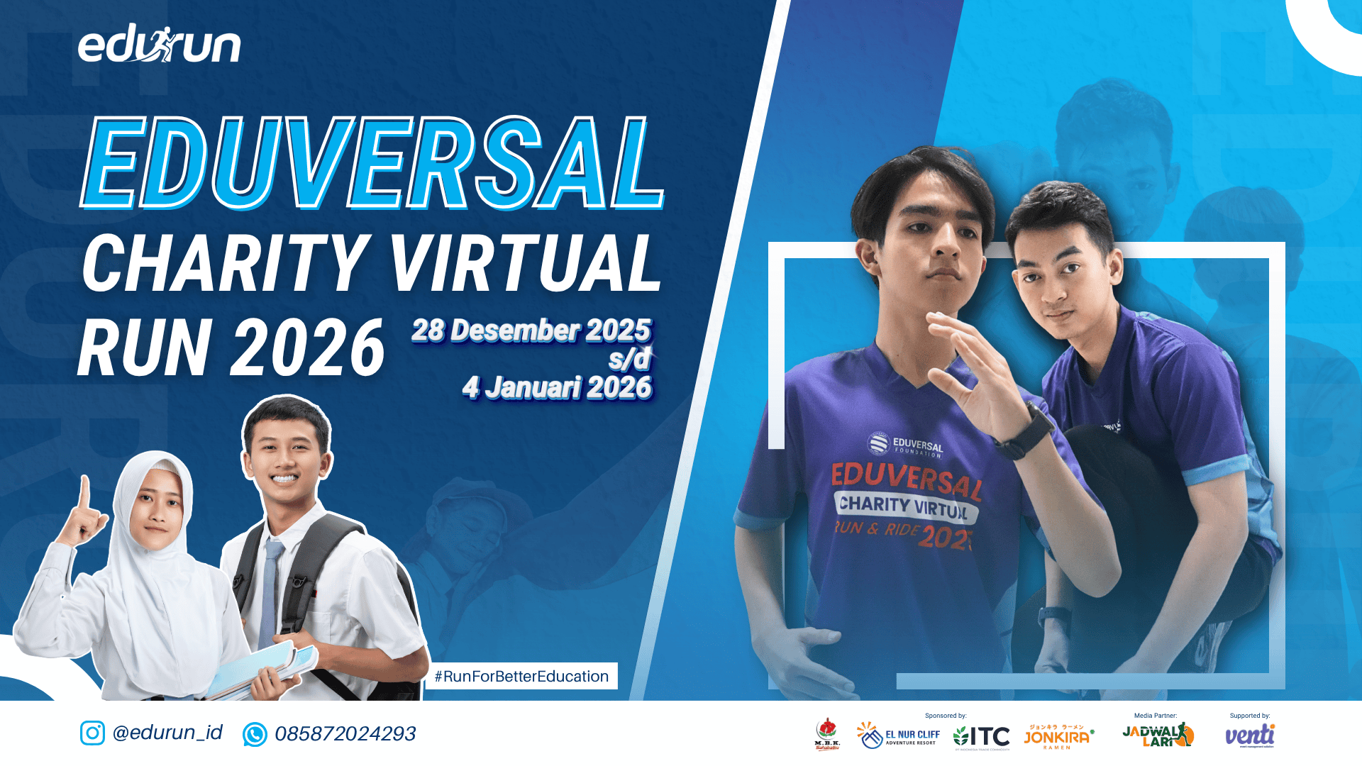 Eduversal Charity Virtual Run 2026