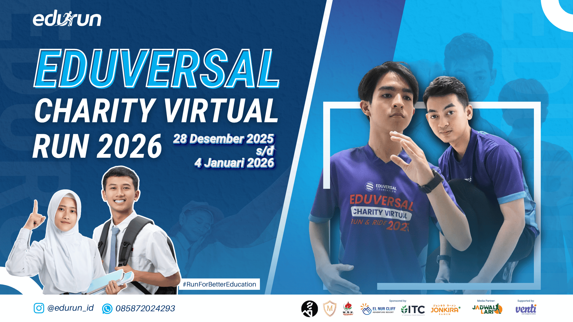 Eduversal Charity Virtual Run 2026