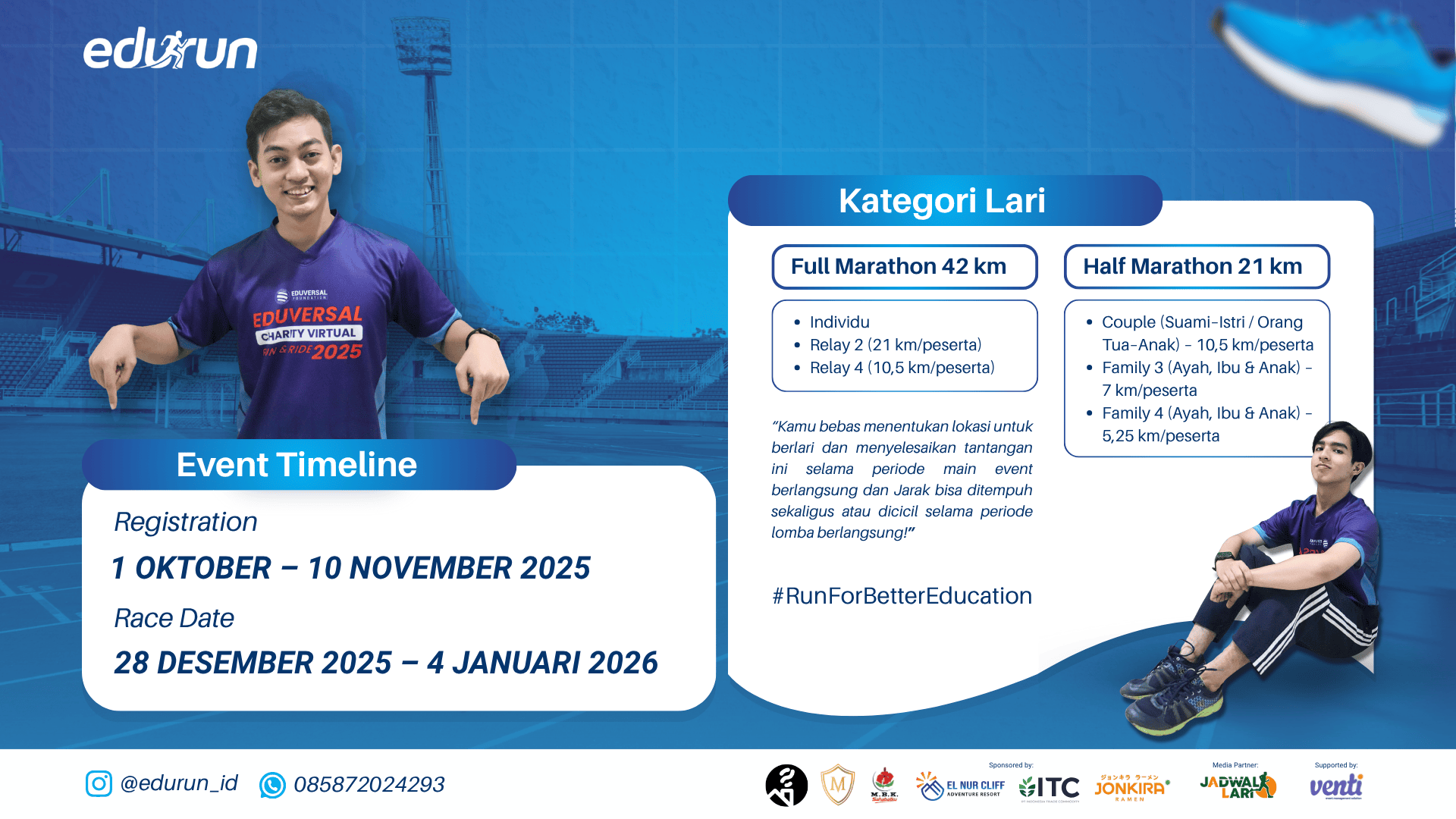 Eduversal Charity Virtual Run 2026