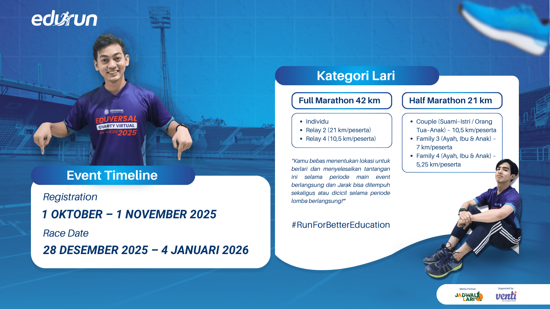 Eduversal Charity Virtual Run 2026