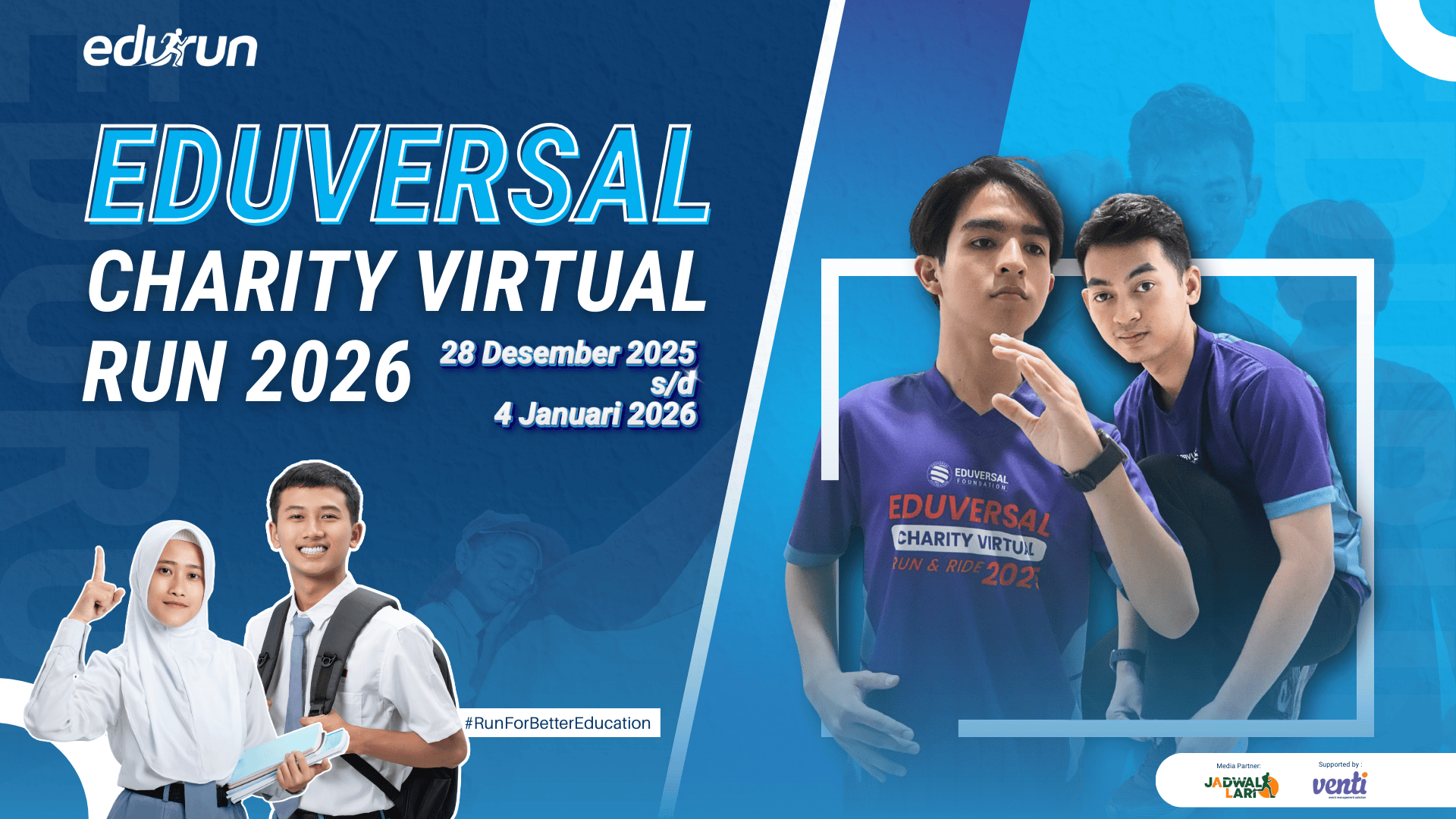 Eduversal Charity Virtual Run 2026