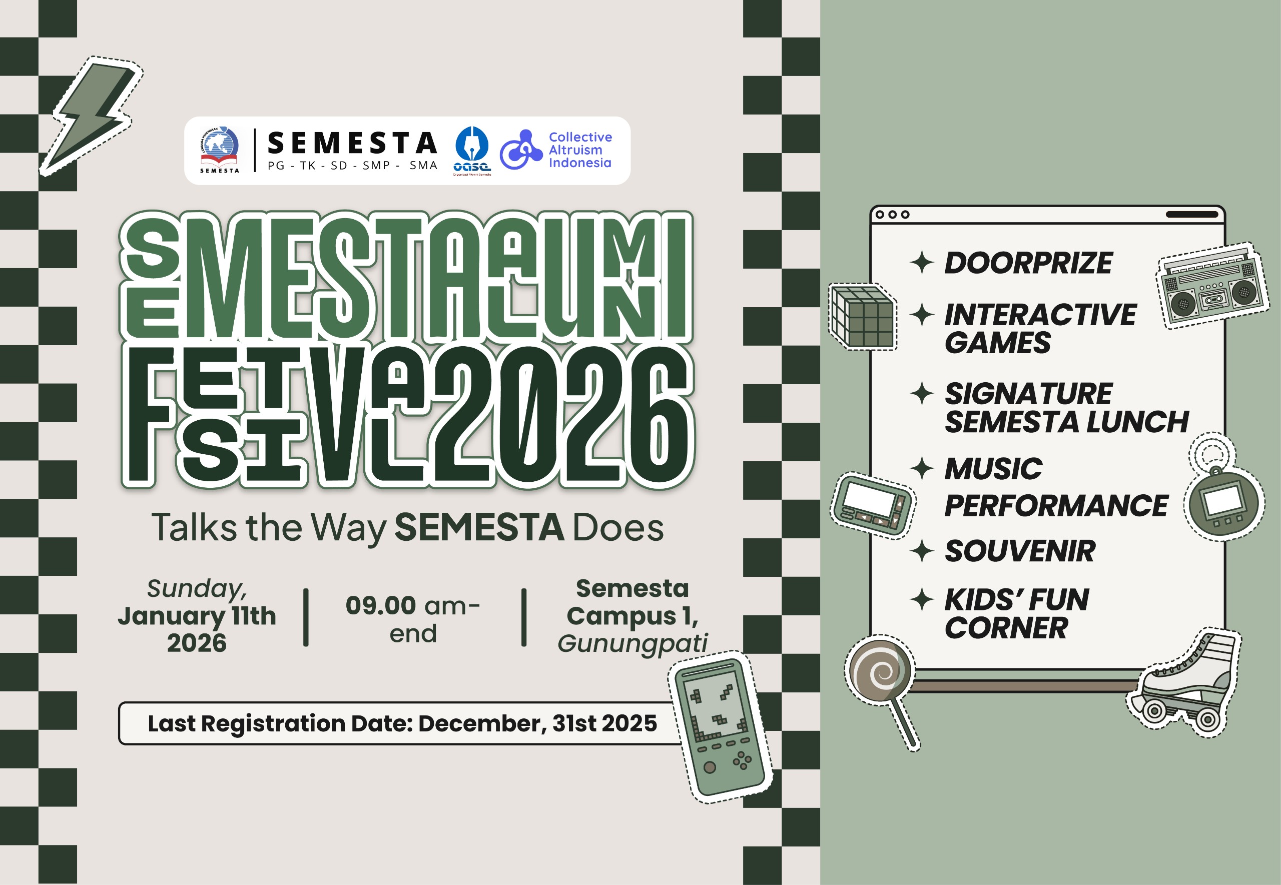 Alumni Festival 2026 - Semesta School