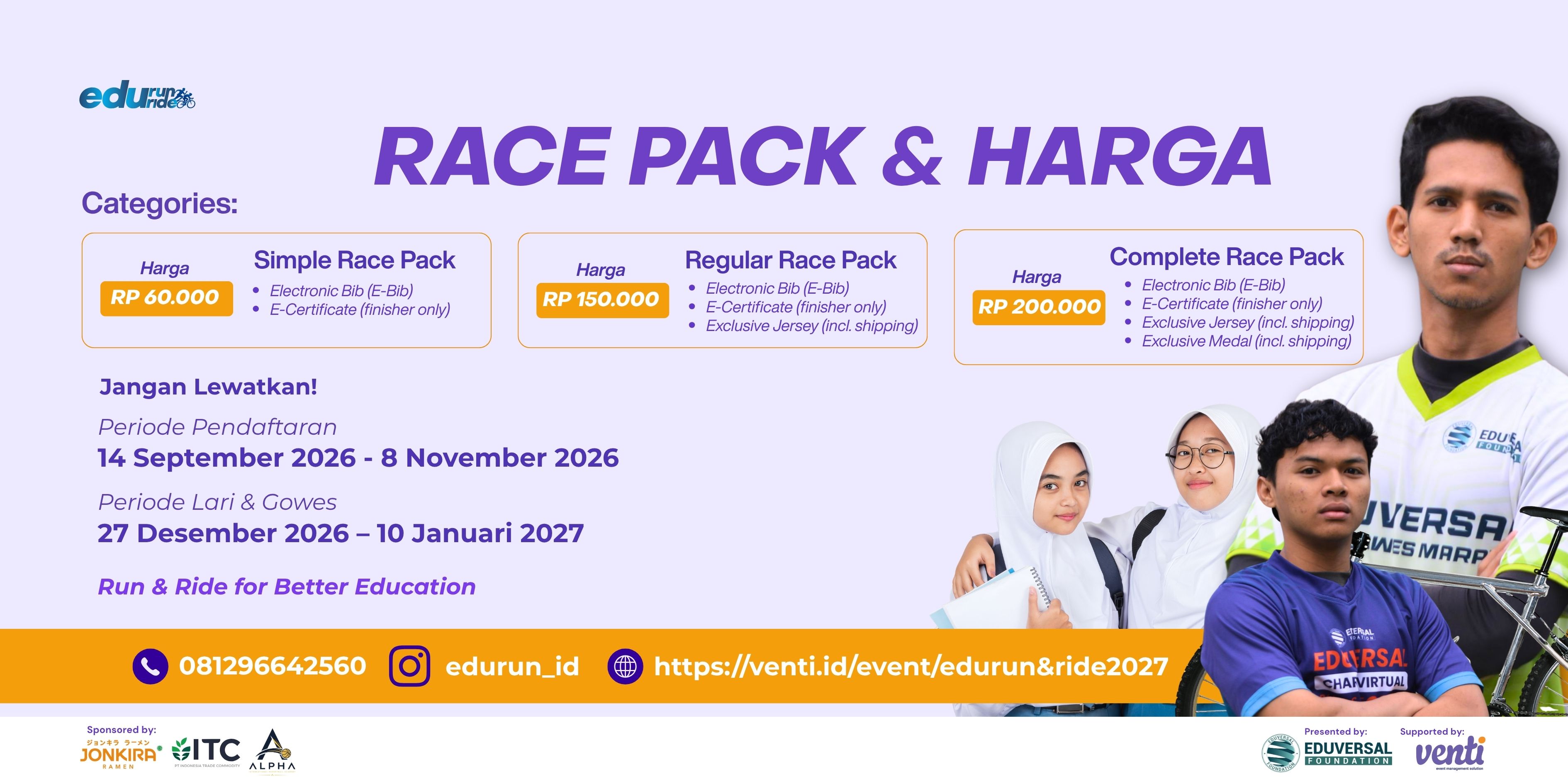 Eduversal Charity Virtual Run & Ride 2027